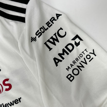 adidas アディダス JW0586 ホワイト Mercedes-AMG PETRONAS F1チーム ポロシャツ トップス