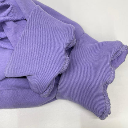 BALENCIAGA バレンシアガ 21年 659403 パープル DESTROYED HOODIE パーカー トップス