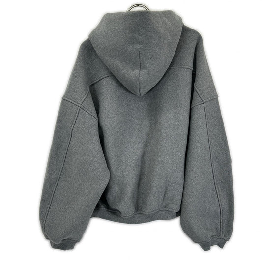 ALEXANDER WANG アレキサンダーワン 6CC2242051 グレー Dense Fleece Star ジップアップフーディ トップス