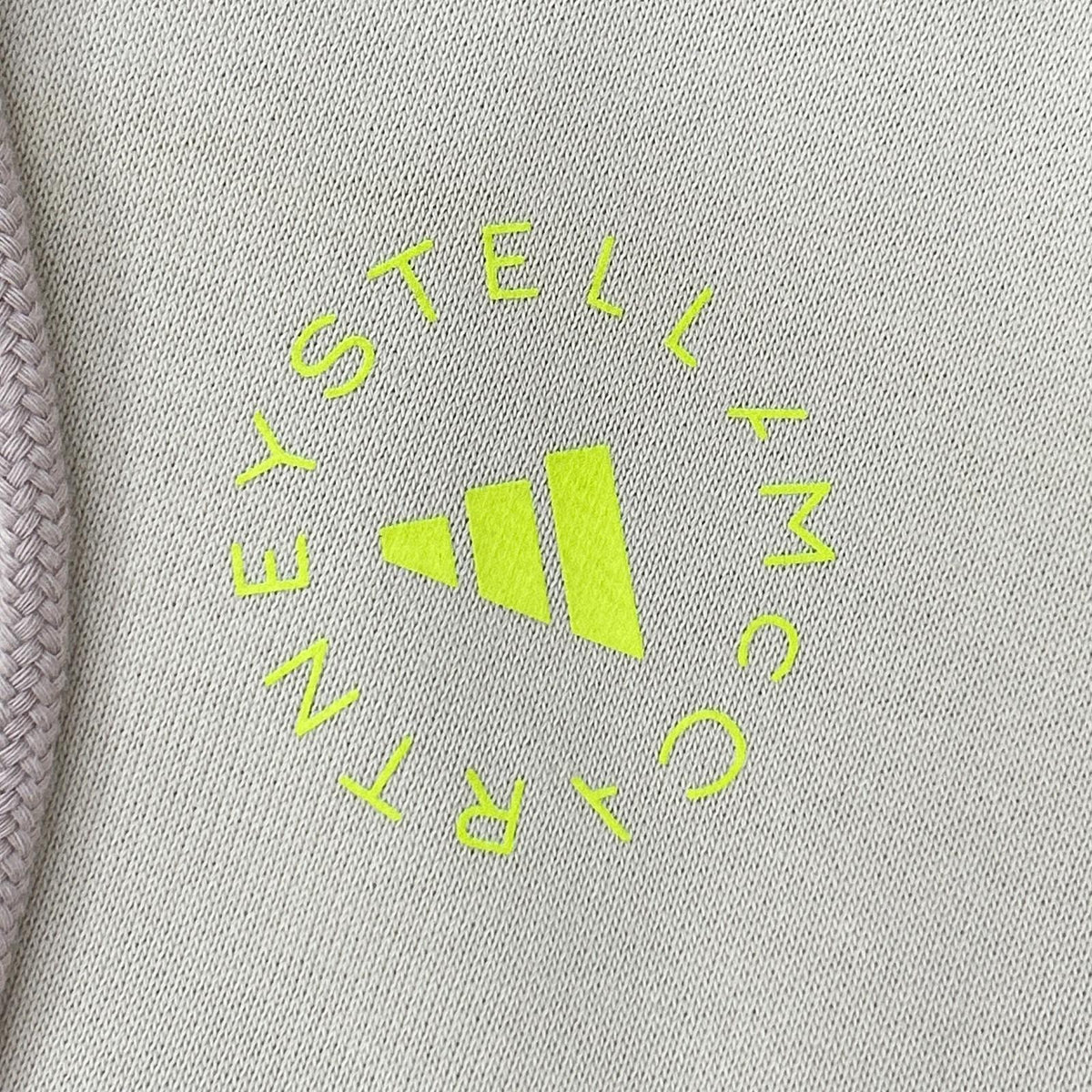 ADIDAS BY STELLA McCARTNEY アディダスバイステラマッカートニー ABW001 ベージュ スポーツウェア プルオン スウェットシャツ トップス