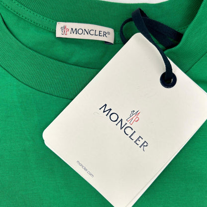 MONCLER モンクレール 22年 グリーン ロゴ SS TSHIRT トップス