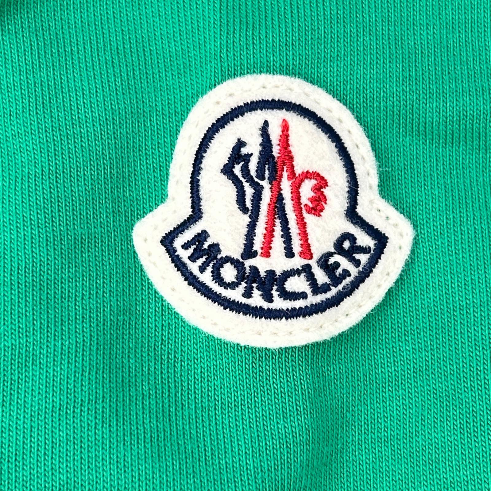 MONCLER モンクレール 22年 グリーン ロゴ SS TSHIRT トップス