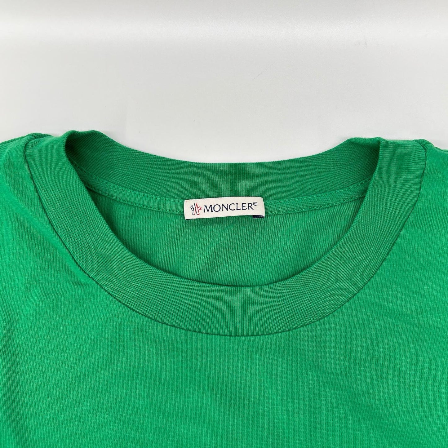 MONCLER モンクレール 22年 グリーン ロゴ SS TSHIRT トップス