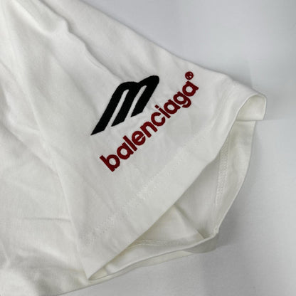 BALENCIAGA バレンシアガ 23年 764235 ホワイト 3B Sports icon Tシャツ トップス