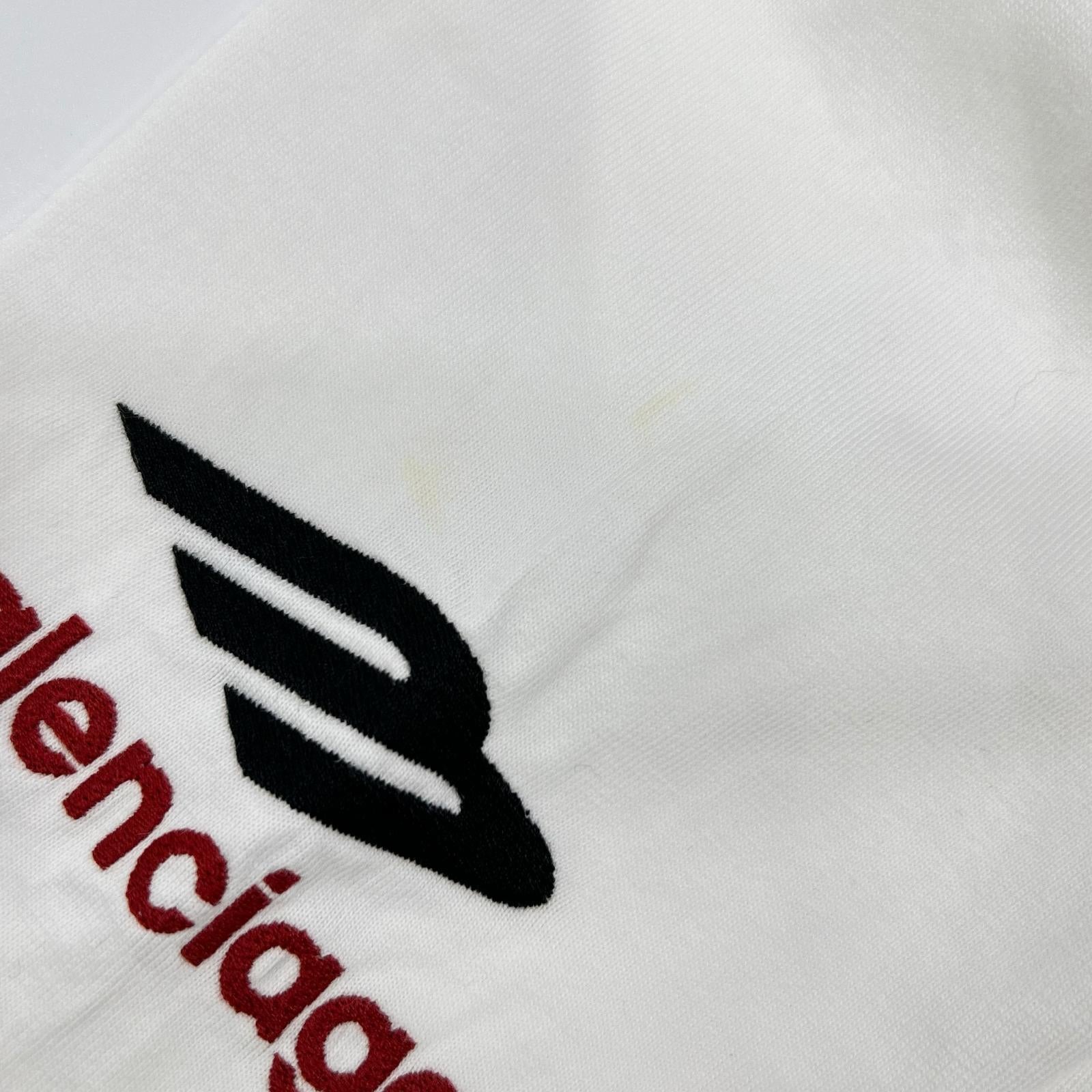 BALENCIAGA バレンシアガ 23年 764235 ホワイト 3B Sports icon Tシャツ トップス