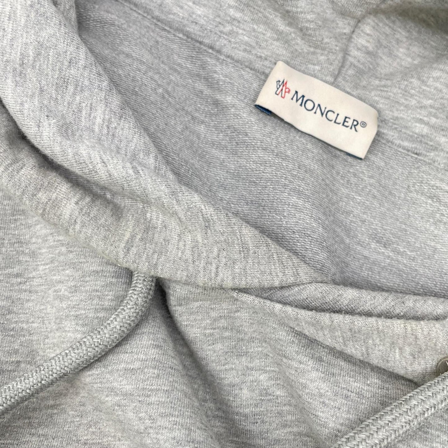 MONCLER モンクレール 22年 グレー FELPA CON CAPPUCCIO フーディー パーカー トップス