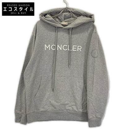 MONCLER モンクレール 22年 グレー FELPA CON CAPPUCCIO フーディー パーカー トップス