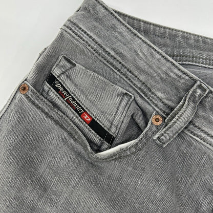 DIESEL ディーゼル グレー SLEENKER-X スリム デニム スキニーパンツ ボトムス