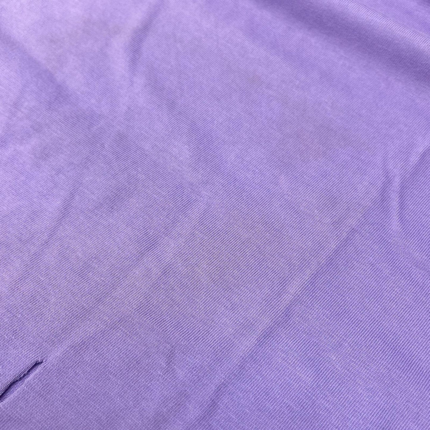BALENCIAGA バレンシアガ 21年 651795 パープル デストロイ加工 Tシャツ トップス