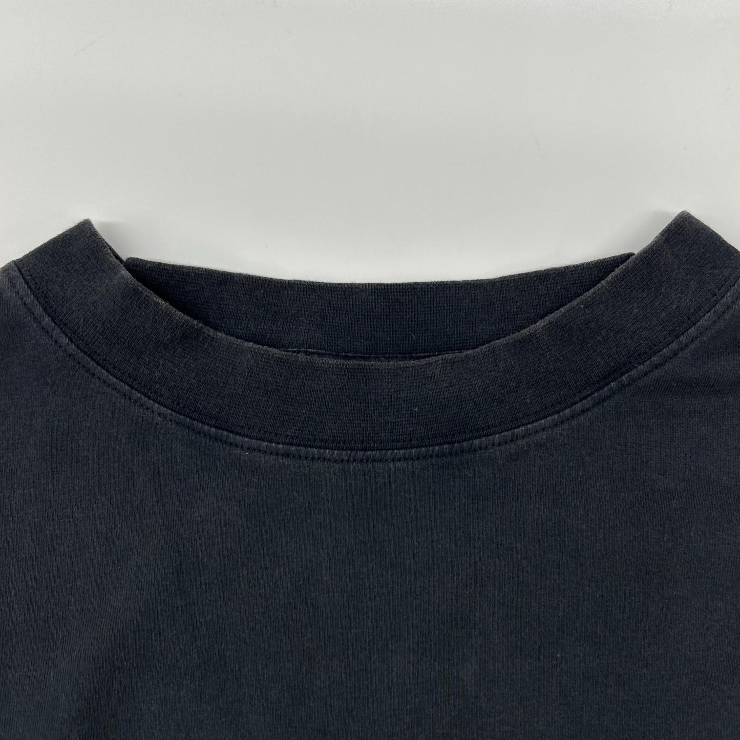 BALENCIAGA バレンシアガ 25年 831305 ブラック Lamborghini ロゴプリント Tシャツ トップス