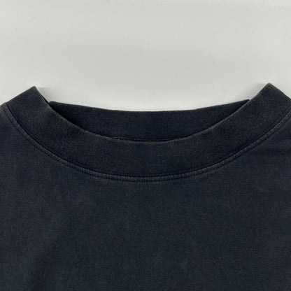 BALENCIAGA バレンシアガ 25年 831305 ブラック Lamborghini ロゴプリント Tシャツ トップス