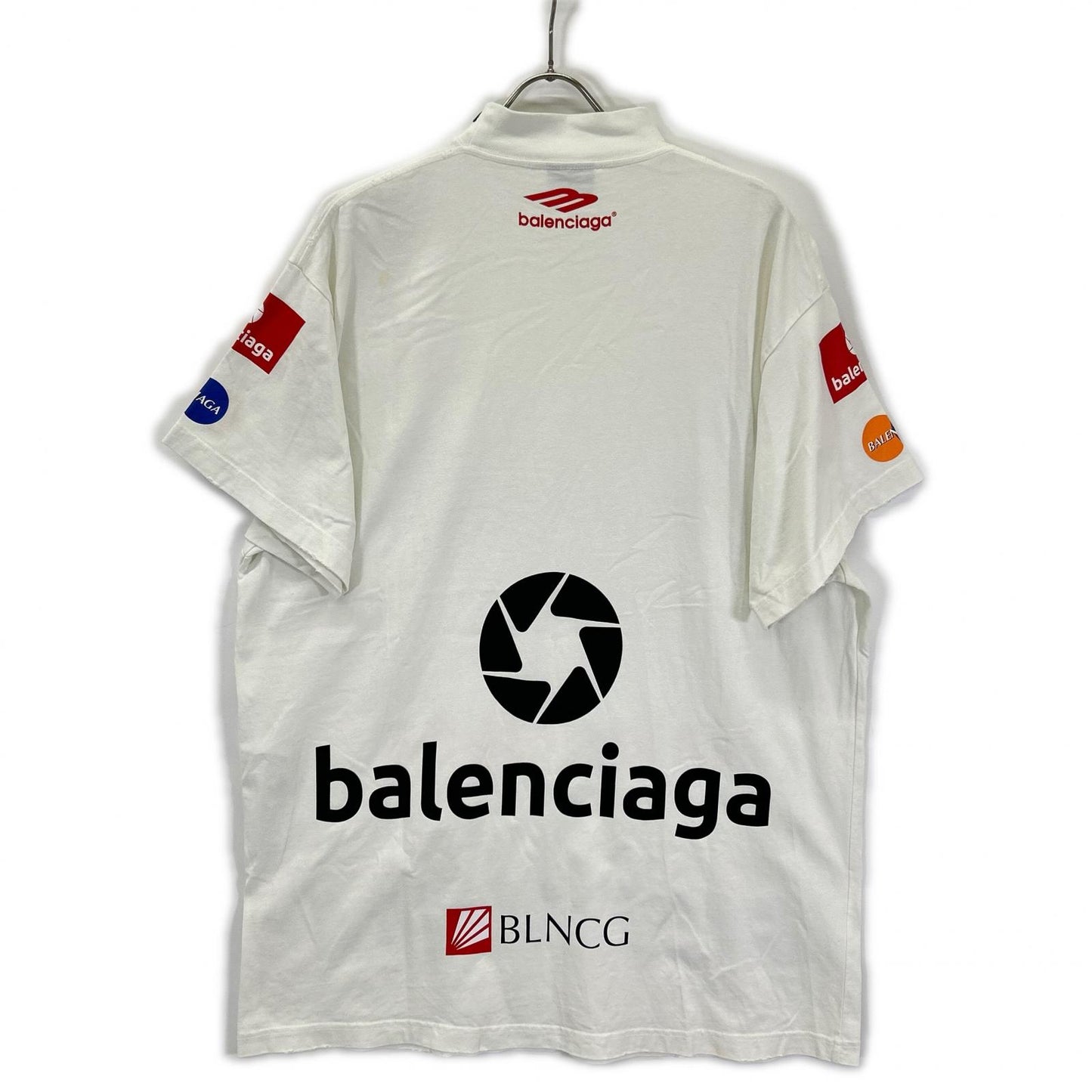 BALENCIAGA バレンシアガ 23年 770919 ホワイト TOP LEAGUE Tシャツ トップス