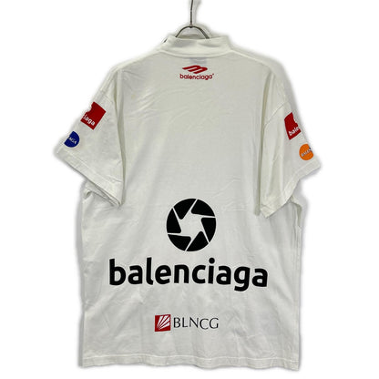 BALENCIAGA バレンシアガ 23年 770919 ホワイト TOP LEAGUE Tシャツ トップス