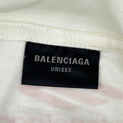 BALENCIAGA バレンシアガ 23年 770919 ホワイト TOP LEAGUE Tシャツ トップス