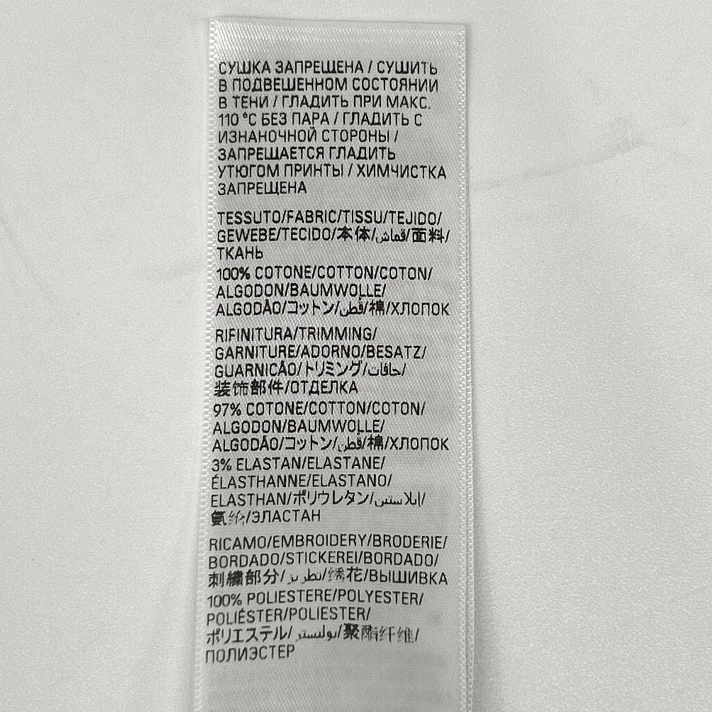 BALENCIAGA バレンシアガ 23年 770919 ホワイト TOP LEAGUE Tシャツ トップス