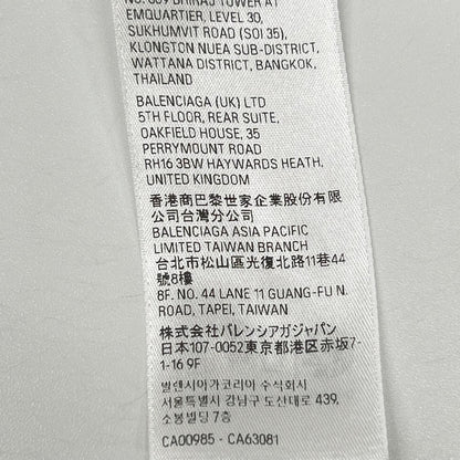 BALENCIAGA バレンシアガ 23年 770919 ホワイト TOP LEAGUE Tシャツ トップス