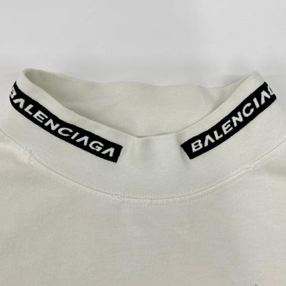 BALENCIAGA バレンシアガ 23年 770919 ホワイト TOP LEAGUE Tシャツ トップス