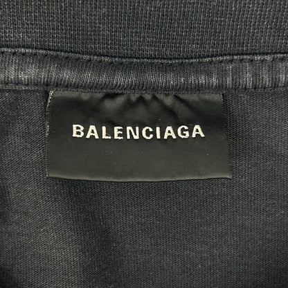BALENCIAGA バレンシアガ 25年 764235 マスキングテープ デストロイ加工 Tシャツ トップス