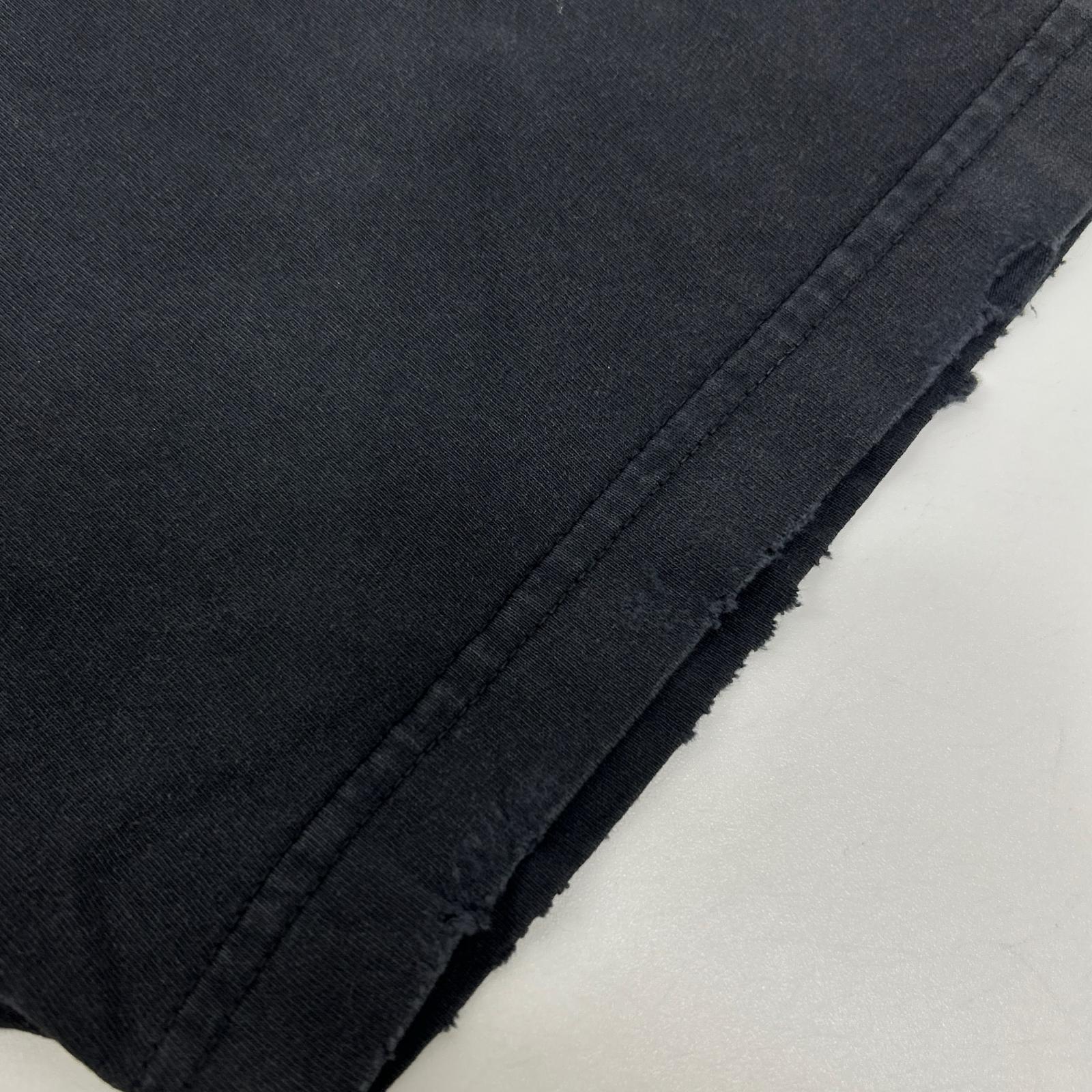 BALENCIAGA バレンシアガ 25年 764235 マスキングテープ デストロイ加工 Tシャツ トップス