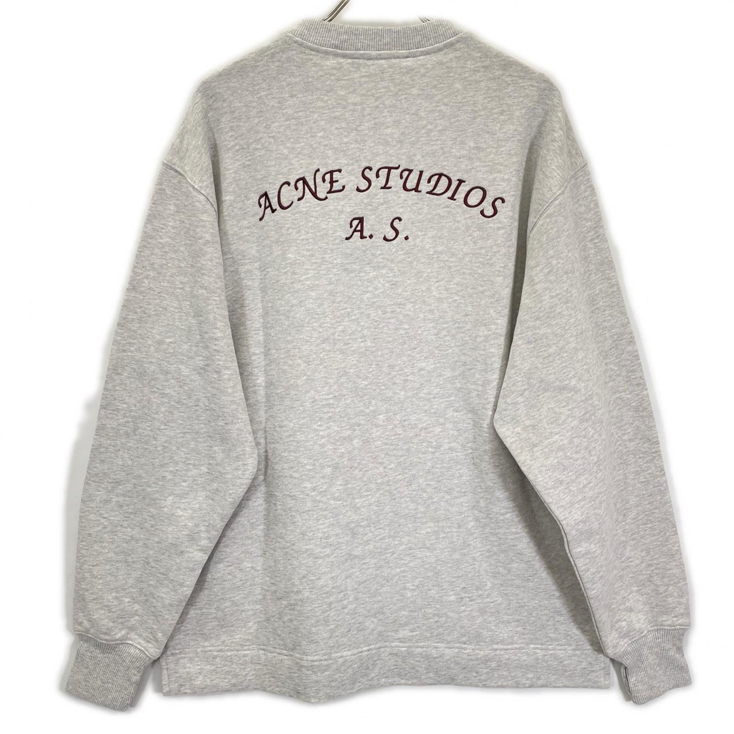 ACNE STUDIOS アクネ ストゥディオズ FN-MN-SWEA000404 グレー フリースロゴスウェット トップス