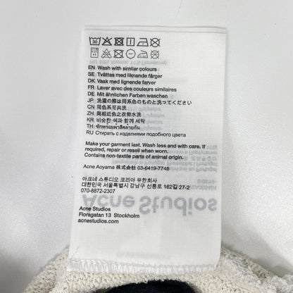 ACNE STUDIOS アクネ ストゥディオズ FN-MN-SWEA000404 グレー フリースロゴスウェット トップス