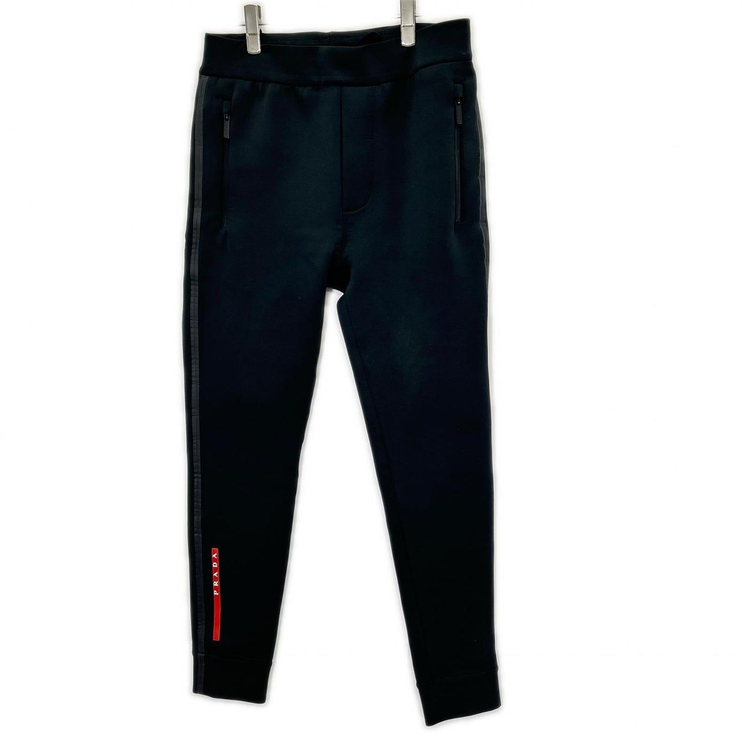 PRADA SPORT プラダスポーツ 20年 SJP292 ブラック テクニカル ジョガーパンツ ボトムス