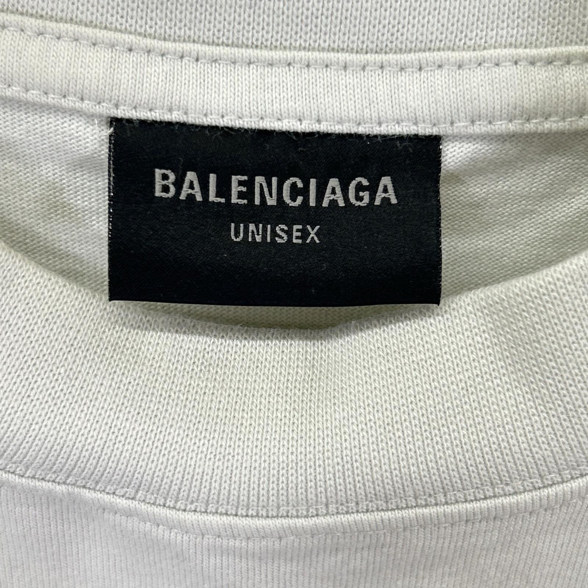 BALENCIAGA バレンシアガ 24年 787349 ライトグレー I LOVE PARIS Tシャツ トップス