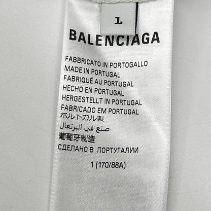BALENCIAGA バレンシアガ 24年 787349 ライトグレー I LOVE PARIS Tシャツ トップス