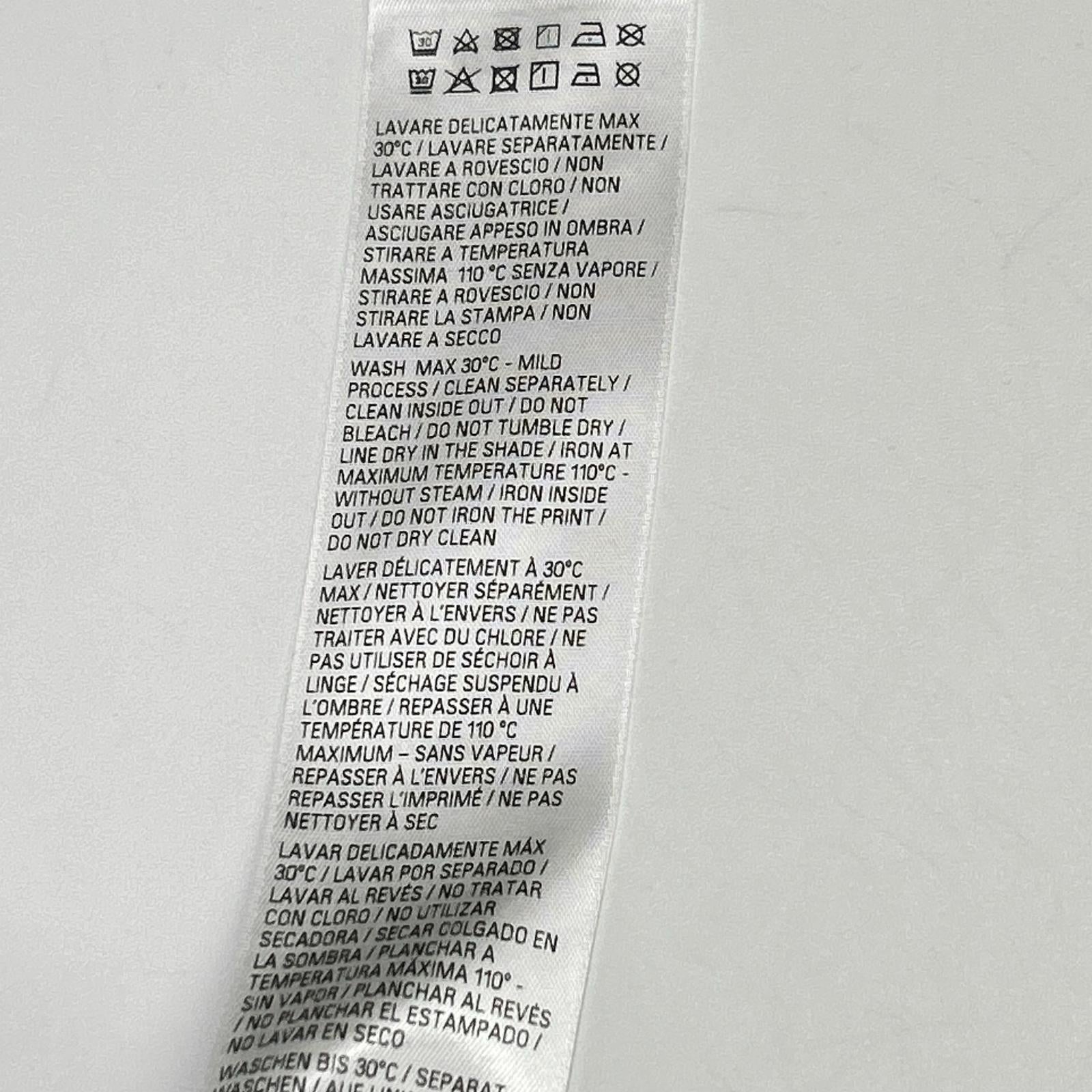 BALENCIAGA バレンシアガ 24年 787349 ライトグレー I LOVE PARIS Tシャツ トップス
