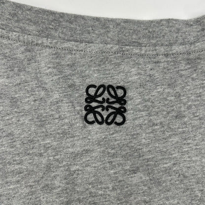LOEWE ロエベ H526Y22XBB グレー グラフィックプリント ロゴ Tシャツ トップス