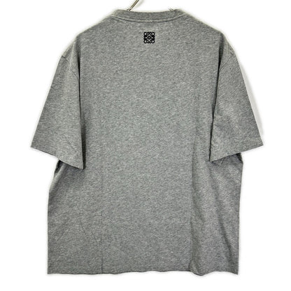 LOEWE ロエベ H526Y22XBB グレー グラフィックプリント ロゴ Tシャツ トップス
