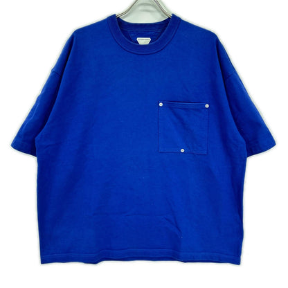 BOTTEGA VENETA ボッテガヴェネタ 773598 ブルー Vステッチ ポケット Tシャツ トップス