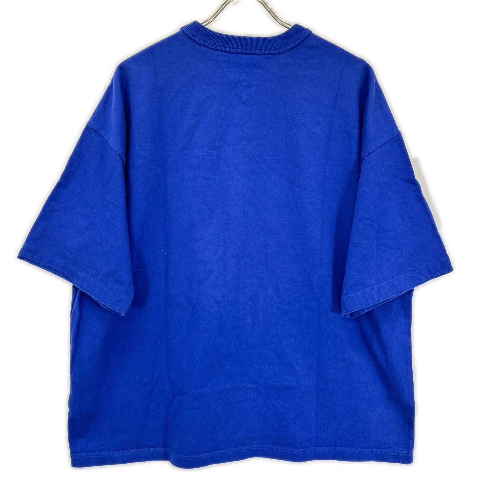 BOTTEGA VENETA ボッテガヴェネタ 773598 ブルー Vステッチ ポケット Tシャツ トップス