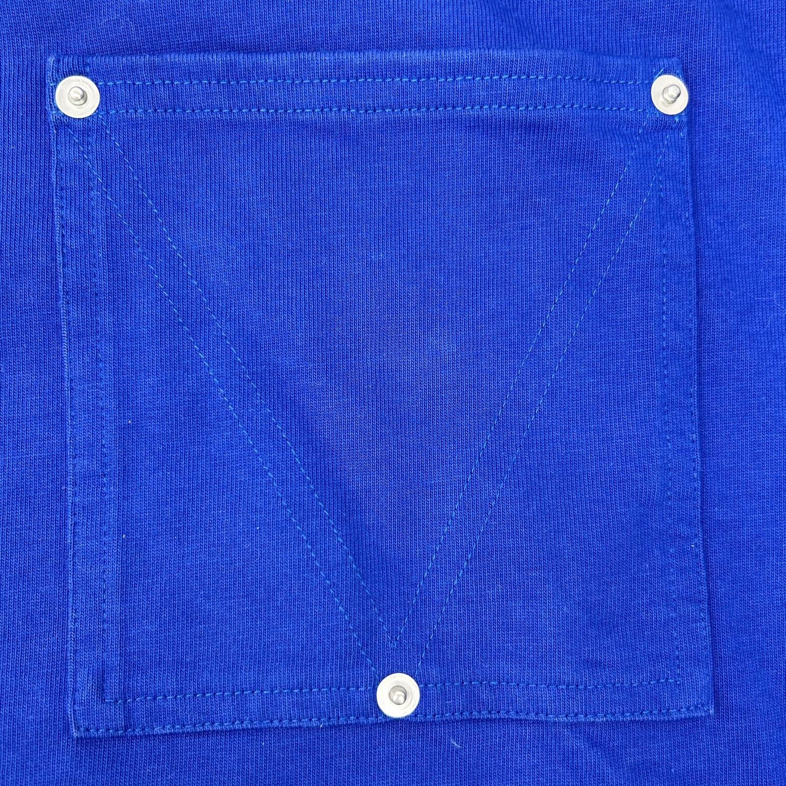 BOTTEGA VENETA ボッテガヴェネタ 773598 ブルー Vステッチ ポケット Tシャツ トップス