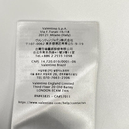 VALENTINO ヴァレンティノ 6V3MG16RAPV ブルー ボーダー ロングスリーブ カットソー トップス