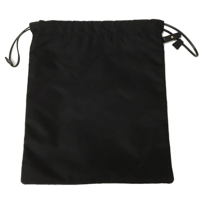 PRADA プラダ 美品 1NK001 Re-Nylon トライアングルロゴ ドローストリング ウィッシュポーチ ハンドバッグ