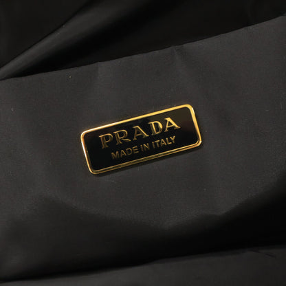PRADA プラダ 美品 1NK001 Re-Nylon トライアングルロゴ ドローストリング ウィッシュポーチ ハンドバッグ