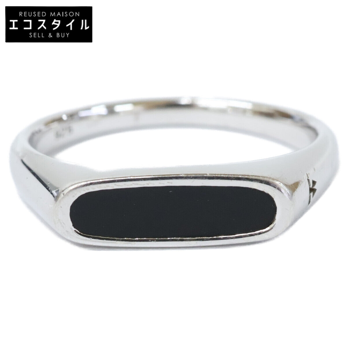 TOMWOOD トムウッド 【美品】925 Mario Ring Onyx マリオ オニキス リング 指輪