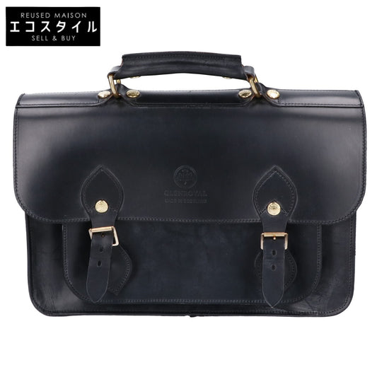 GLENROYAL グレンロイヤル 【美品】02-6026 SATCHEL BAG WITH D-RING ブライドルレザー 2WAYショルダー トートバッグ