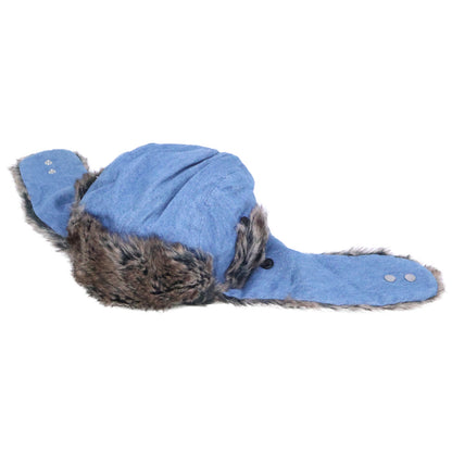 New Era ニューエラ トラッパー ファー デニム フライトキャップ 帽子