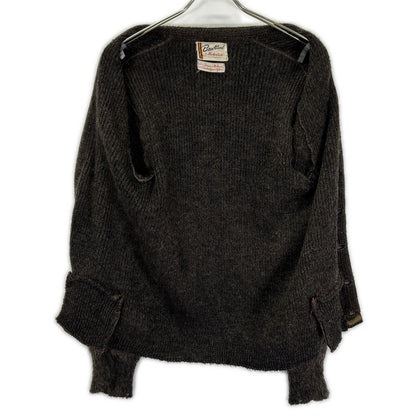 VINTAGE ヴィンテージ 【Brentwood】60s ブラウン モヘア カーディガン トップス