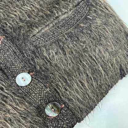 VINTAGE ヴィンテージ 【Brentwood】60s ブラウン モヘア カーディガン トップス