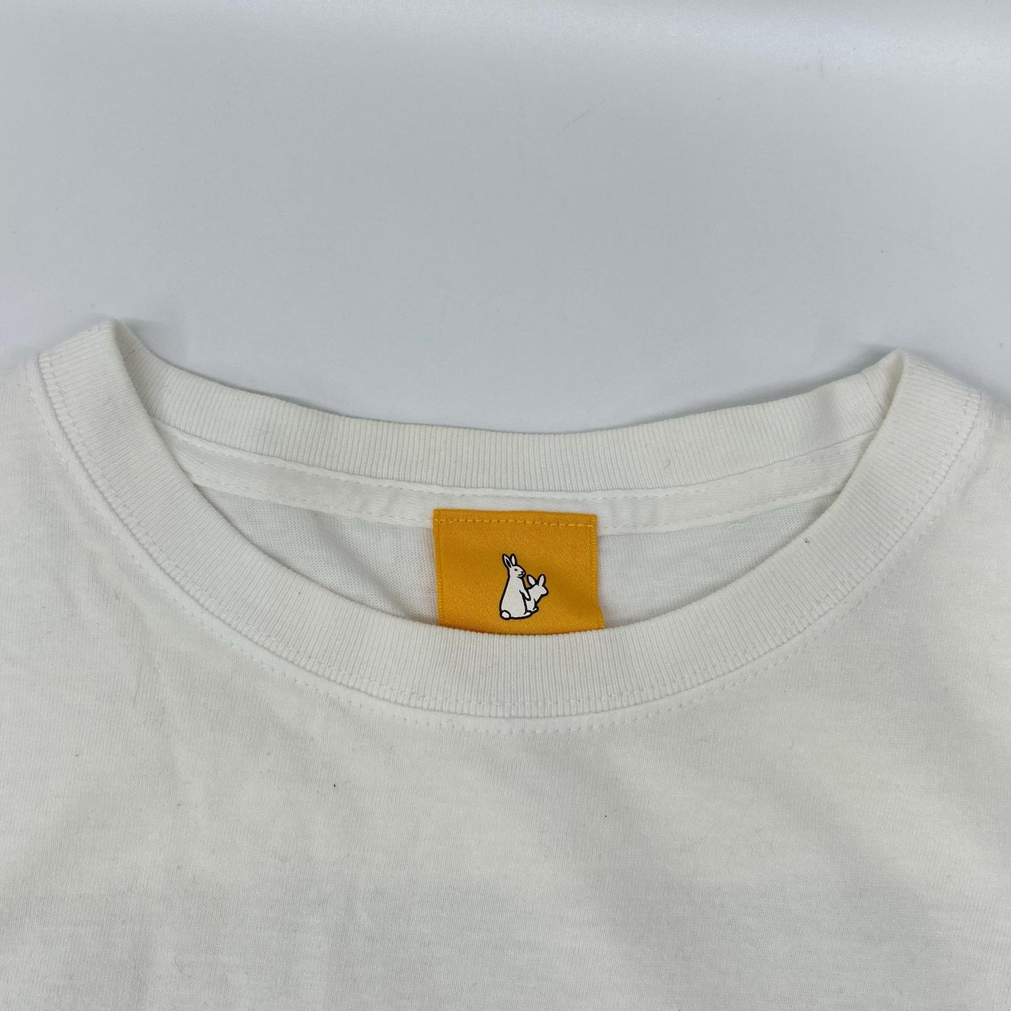 FR2 エフアールツー ホワイト 白貂を抱く貴婦人プリント 長袖Tシャツ トップス