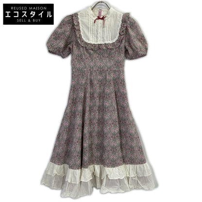 victorian maiden ヴィクトリアンメイデン ピンク オーガニックコットン リバティプリント メアリードレス ワンピース