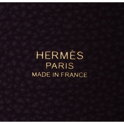 HERMES エルメス B刻印 トゴ ウルトラヴァイオレット ピコタンロックPM(18) G金具 ハンドバッグ ハンドバッグ