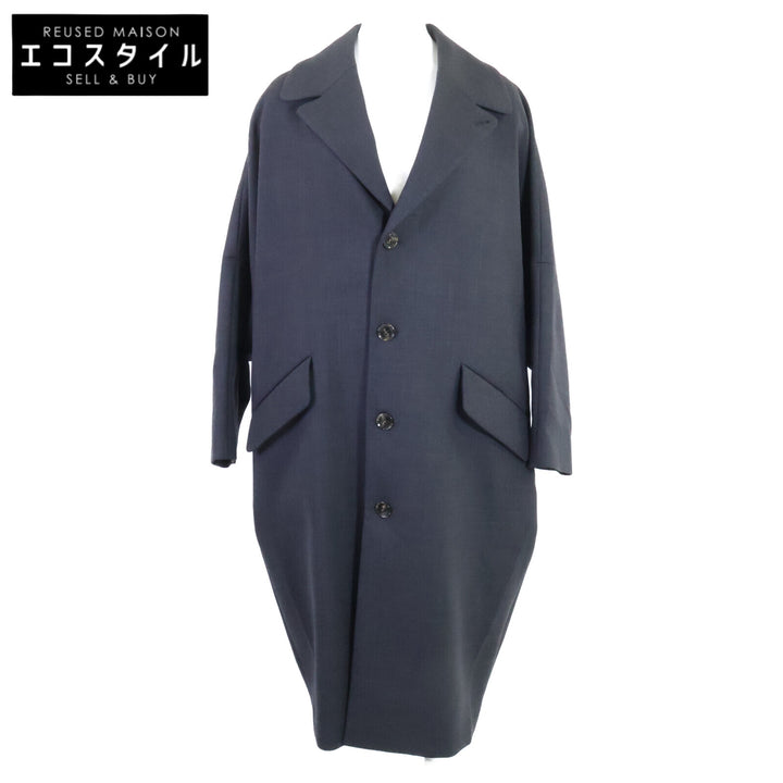 MM6 エムエムシックス 【新品/国内正規/23年製】S52AA0154 オーバーフィット シングルブレスト コクーンロング コート