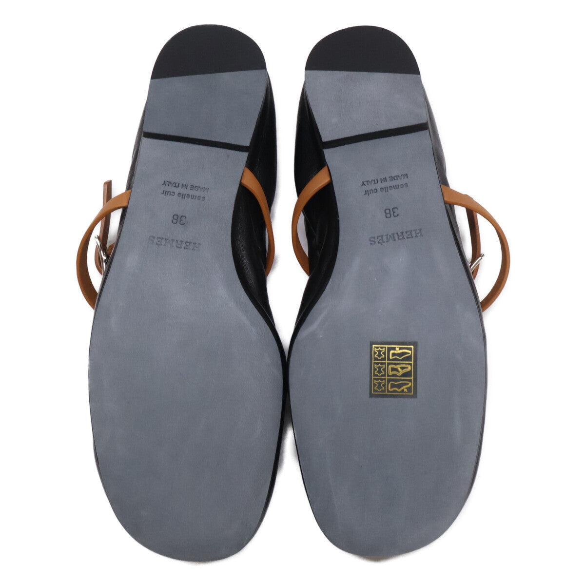 HERMES エルメス 【新品同様】ジョリー バレエシューズ シューズ