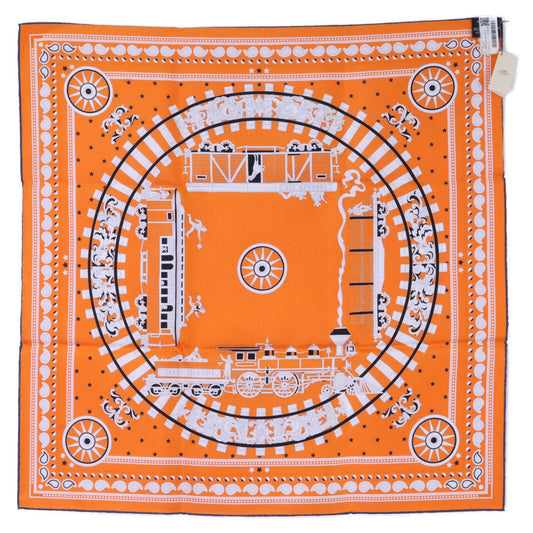 HERMES エルメス 【新品未使用】BANDANA SOIE 55x55 ALL ABOARD! オール アボード！ シルク カレ55 スカーフ