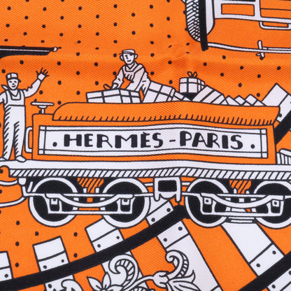 HERMES エルメス 【新品未使用】BANDANA SOIE 55x55 ALL ABOARD! オール アボード！ シルク カレ55 スカーフ