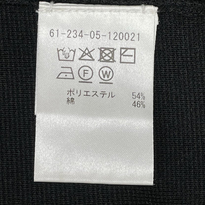 ESTNATION エストネーション 61-234-05-120021 ブラック ミラノリブ シャツブルゾン ジャケット